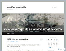 Tablet Screenshot of amplifierwordsmith.com